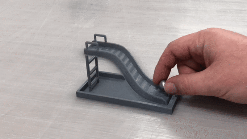 IMPOSSIBLE SLIDE INTERACTIVE OPTICAL ILLUSION