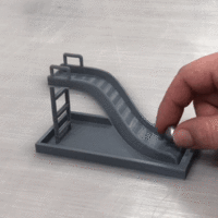 Small IMPOSSIBLE SLIDE INTERACTIVE OPTICAL ILLUSION 3D Printing 480076