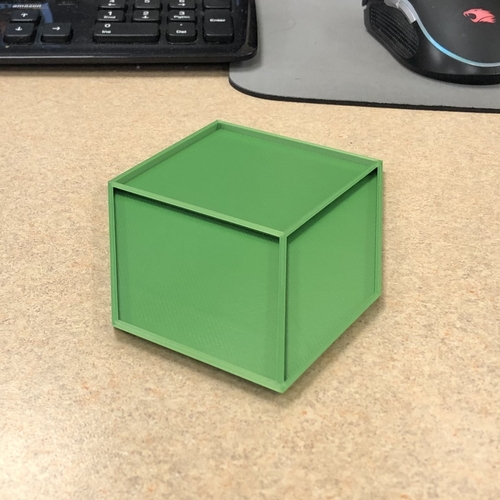 Cube Tray Optical Illusion 3D Print 480081