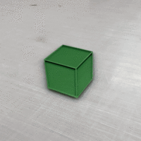 Small Cube Tray Optical Illusion 3D Printing 480084