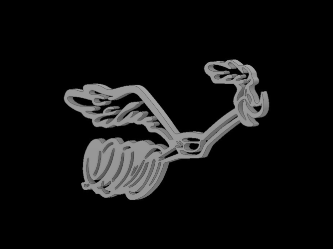 Roadrunner Car Decal 3D Print 480137