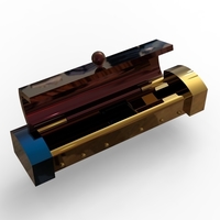 tiny bracelet clasp_ lock  20mm X 5mm - Thumbnail 3