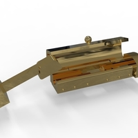 tiny bracelet clasp_ lock  20mm X 5mm - Thumbnail 4