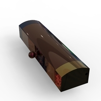 tiny bracelet clasp_ lock  20mm X 5mm - Thumbnail 6