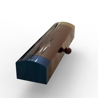 tiny bracelet clasp_ lock  20mm X 5mm - Thumbnail 10