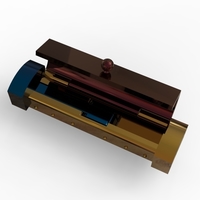 tiny bracelet clasp_ lock  20mm X 5mm - Thumbnail 11