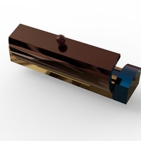 tiny bracelet clasp_ lock  20mm X 5mm - Thumbnail 13