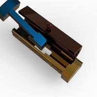 tiny bracelet clasp_ lock  20mm X 5mm - Thumbnail 16