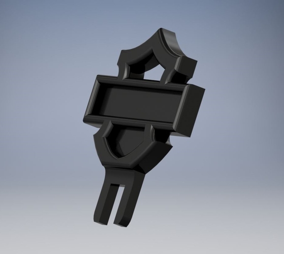 Harley Davidson Softail Toolbox Key / Keychain 3D Print 480159