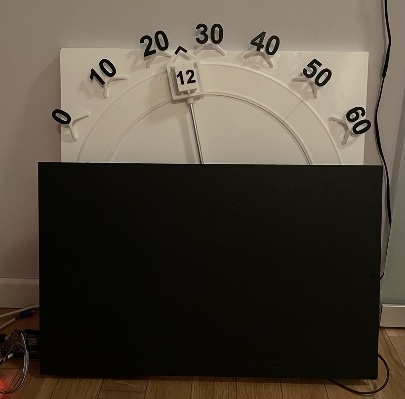 Rotating hours clock (easy)