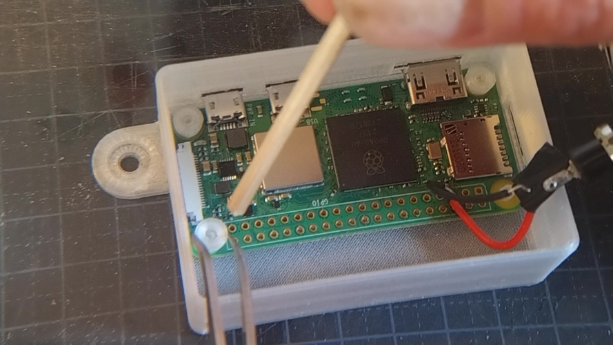 Raspberry Pi Zero case - with switch 3D Print 480193