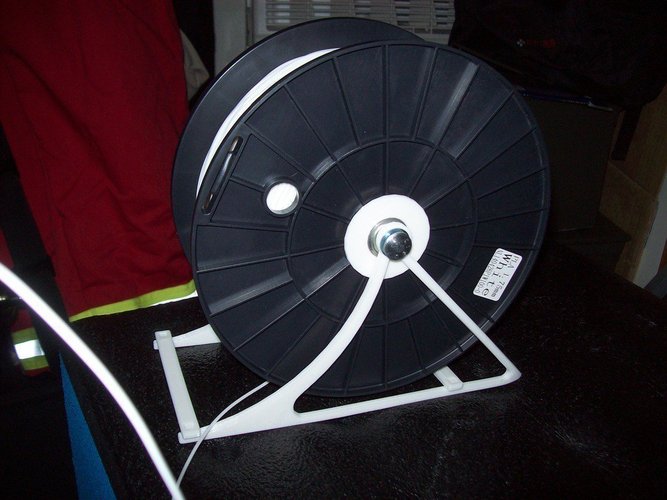 RobotDigg Spool holder with 608ZZ skate bearing inserts 3D Print 48020