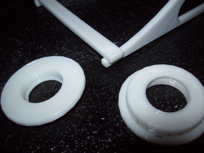 RobotDigg Spool holder with 608ZZ skate bearing inserts 3D Print 48022