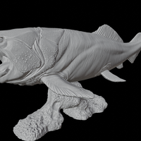Dunkleosteus - 3D Printable 3D print model - Thumbnail 5