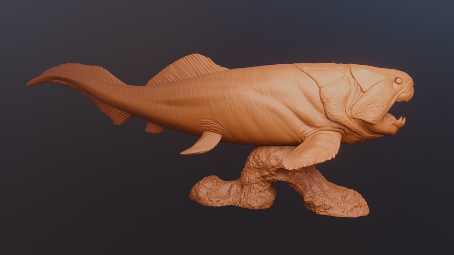 3D Printed Dunkleosteus - 3D Printable 3D print model by yoyo ayao ...