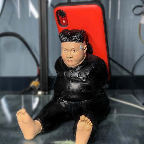 Kim Phone Stand - NO SUPPORT 3D Print 480317