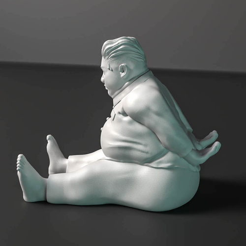 Kim Phone Stand - NO SUPPORT 3D Print 480321