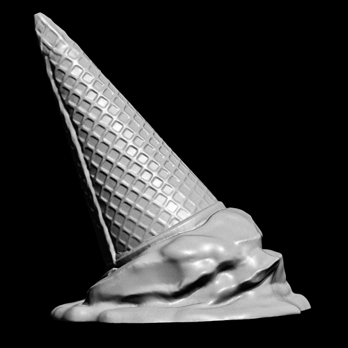 MELTING ICE CREAM- NO SUPPORT 3D Print 480330