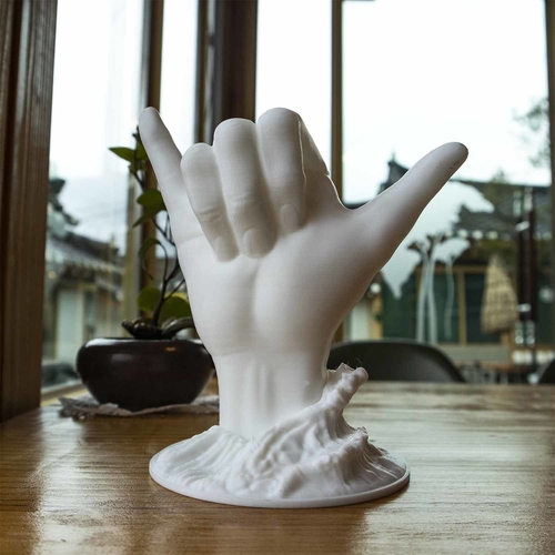 Shaka - surfer hand sign - No supports 3D Print 480343