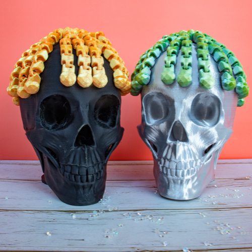 Dread Skull   - No Support 3D Print 480355