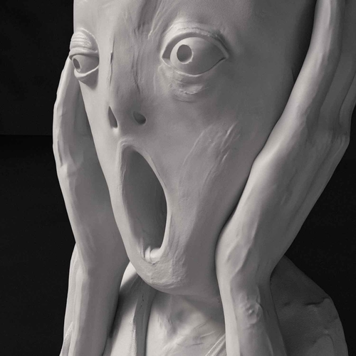 Munch The Scream - NO SUPPORT 3D Print 480359