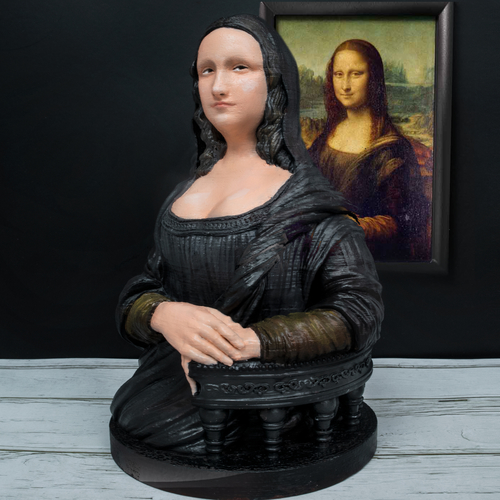 Mona Lisa - ​no support 3D Print 480365