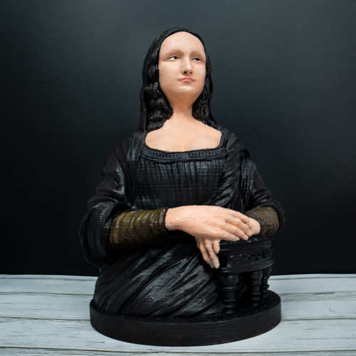 Mona Lisa - ​no support 3D Print 480366