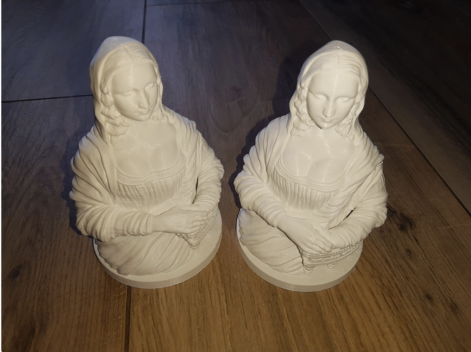 Mona Lisa - ​no support 3D Print 480369