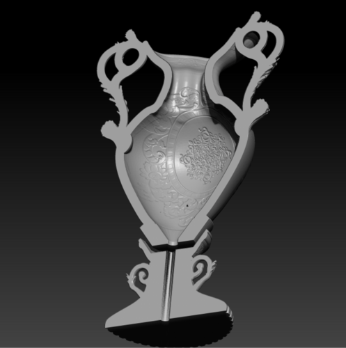 European vase - No Support Models 3D Print 480378