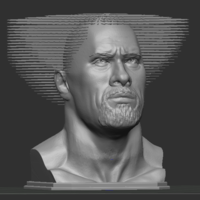 Hairy Dwayne Johnson - No support - Thumbnail 6