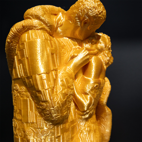 Klimt-The kiss - NO SUPPORT 3D Print 480392