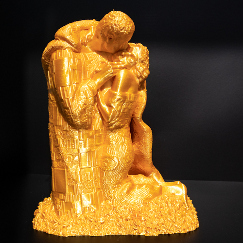 Klimt-The kiss - NO SUPPORT 3D Print 480394