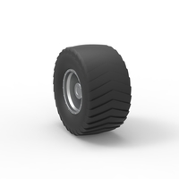 Wheel from Pulling truck 2 Scale 1 to 25 - Thumbnail 7