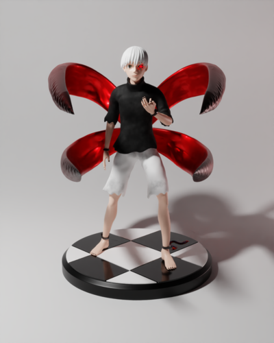 Ken Kaneki 3d printable figure 3D Print 480449