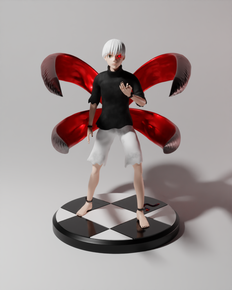 Ken Kaneki 3d printable figure