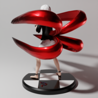 Ken Kaneki 3d printable figure - Thumbnail 4