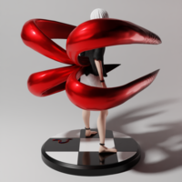 Ken Kaneki 3d printable figure - Thumbnail 6