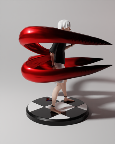 Ken Kaneki 3d printable figure 3D Print 480455