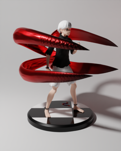 Ken Kaneki 3d printable figure 3D Print 480456