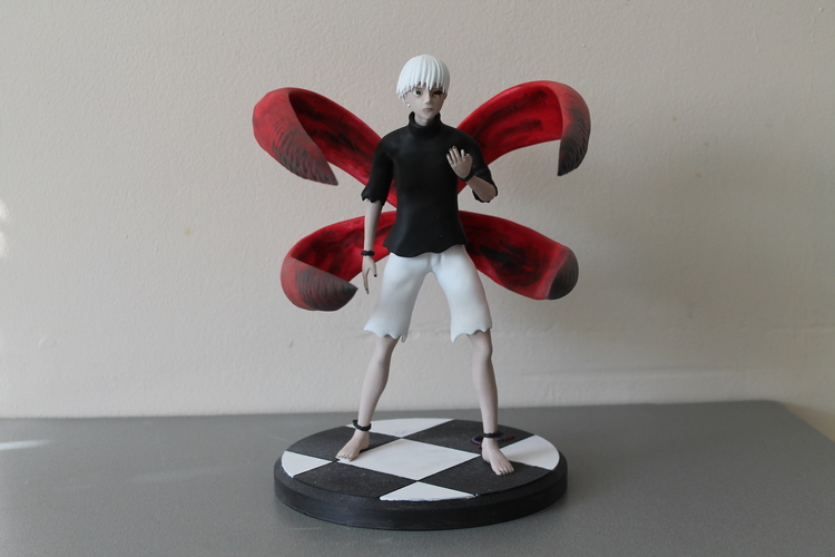 Ken Kaneki 3d printable figure 3D Print 480457