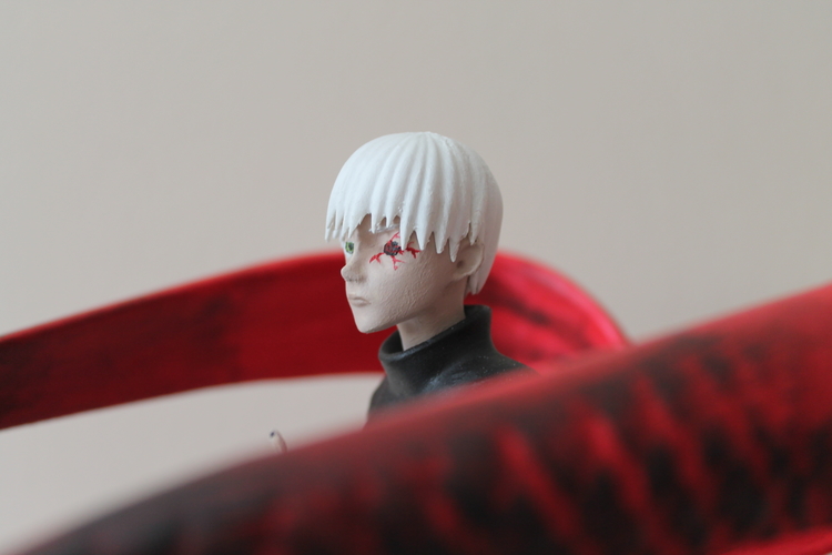 Ken Kaneki 3d printable figure 3D Print 480466