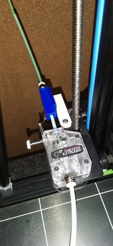 Dual geared extruder mod for Chiron 3D Print 480471