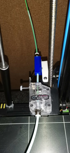 Dual geared extruder mod for Chiron 3D Print 480472