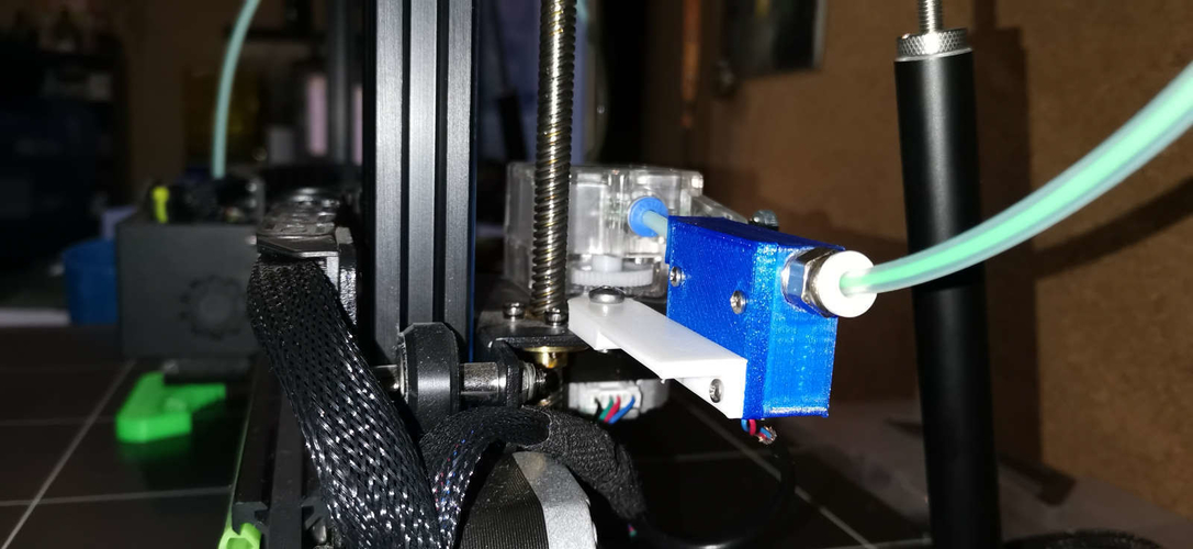 Dual geared extruder mod for Chiron 3D Print 480473