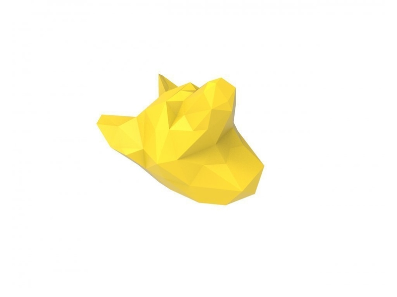 Fox Polyhaft 3D MODEL - POLLY - INTERIOR HOOK FOX - Pinshape