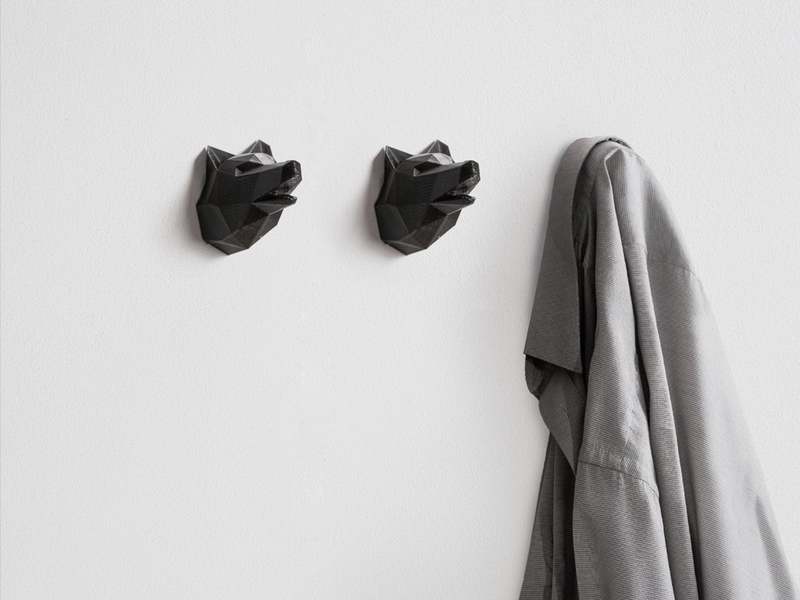 3D MODEL - POLLY - INTERIOR HOOK W O L F