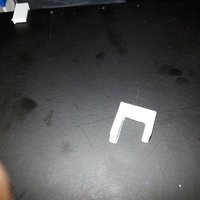 Small Zebra Plate Clip 3D Printing 48056