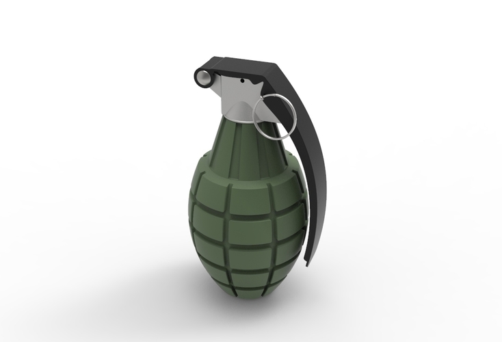 grenade 3D Print 480562
