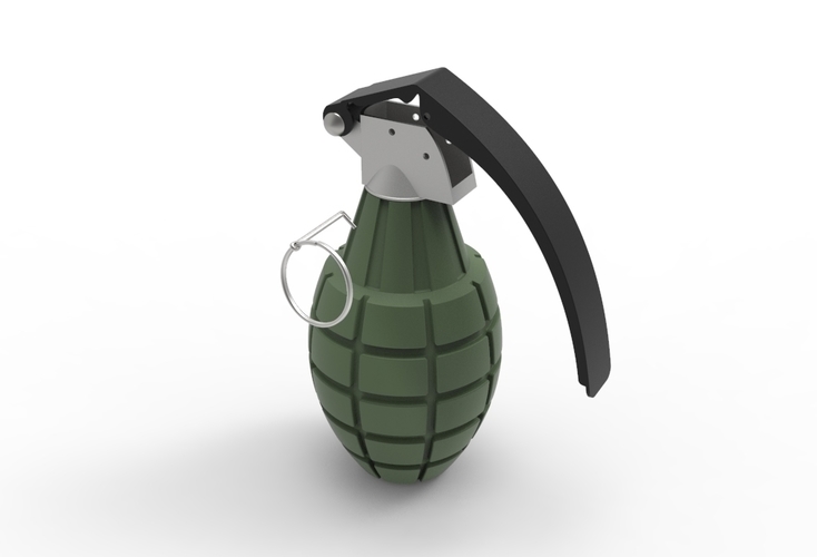 grenade 3D Print 480564