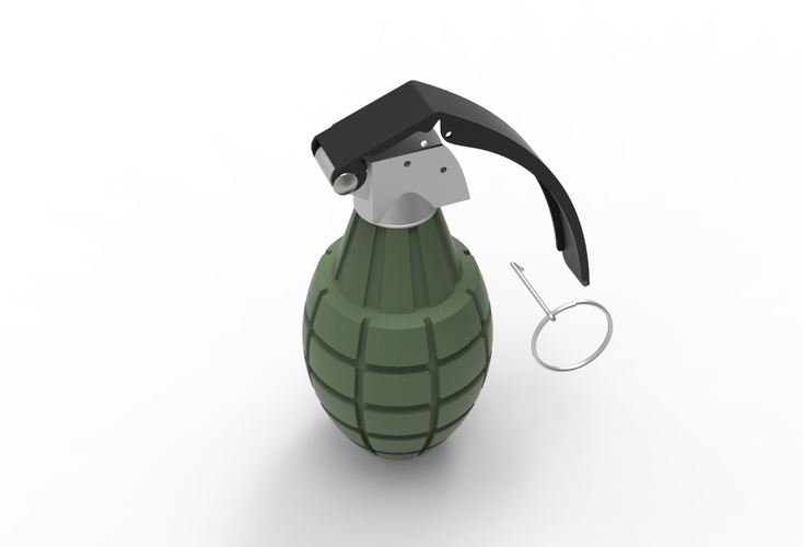grenade 3D Print 480565